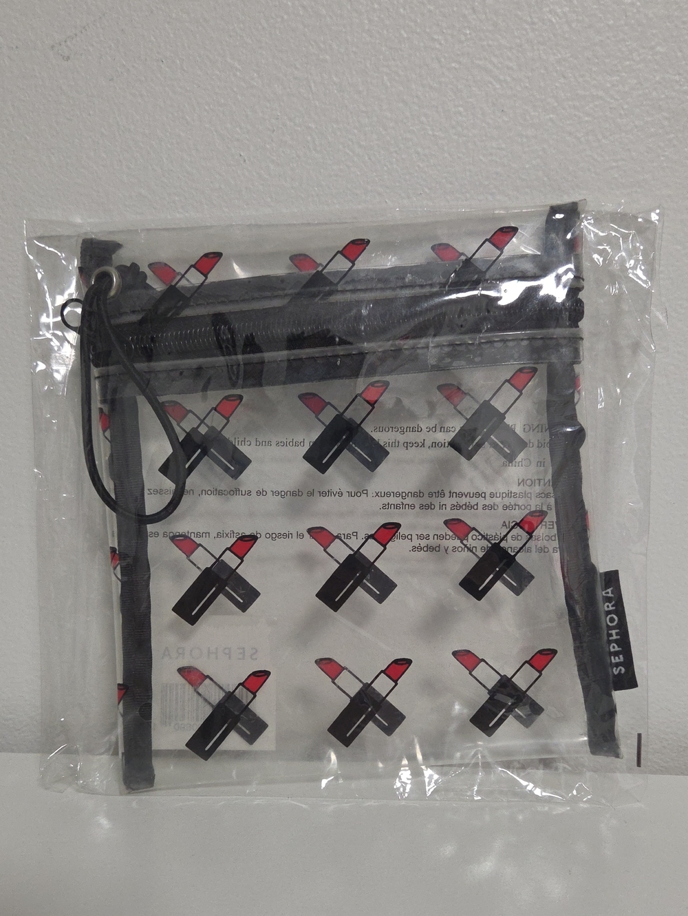 Sephora Clear Jelly Pouch